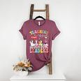 Teaching Future Leaders Groovy Teacher Back To School Women's Heather T-Shirt Heather Maroon Teaching Future Leaders Groovy Teacher Back To School Women's Heather T-Shirt Heather Maroon
