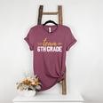 Team 6th Grade Hello Sixth Grade Crew Squad Teacher Kids Women's Heather T-Shirt Heather Maroon