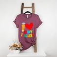 Teens Graduation I Heart My Teachers I Love My Teachers Women's Heather T-Shirt Heather Maroon Teens Graduation I Heart My Teachers I Love My Teachers Women's Heather T-Shirt Heather Maroon