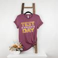 Test Day Testing May The Skills Be With You School Teacher Women's Heather T-Shirt Heather Maroon Test Day Testing May The Skills Be With You School Teacher Women's Heather T-Shirt Heather Maroon