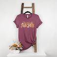 Thankful Teacher Autumn Fall Teacher Thanksgiving Youth Women's Heather T-Shirt Heather Maroon Thankful Teacher Autumn Fall Teacher Thanksgiving Youth Women's Heather T-Shirt Heather Maroon