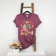 Thanksgiving Teacher Books Turkey Reading Book Women's Heather T-Shirt Heather Maroon Thanksgiving Teacher Books Turkey Reading Book Women's Heather T-Shirt Heather Maroon