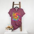 Tie Dye 5th Grade Typography Team Fifth Grade Teacher For Men Women Girls Kids Women's Heather T-Shirt Heather Maroon Tie Dye 5th Grade Typography Team Fifth Grade Teacher For Men Women Girls Kids Women's Heather T-Shirt Heather Maroon