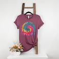 Tie Dye Prek Teacher Rainbow Preschool Back To School Girl Women's Heather T-Shirt Heather Maroon Tie Dye Prek Teacher Rainbow Preschool Back To School Girl Women's Heather T-Shirt Heather Maroon