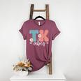 TK Vibes Back To School Teachers Students TK Team Women's Heather T-Shirt Heather Maroon TK Vibes Back To School Teachers Students TK Team Women's Heather T-Shirt Heather Maroon
