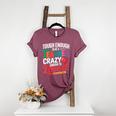 Tough Enough To Be A Teacher Crazy Enough To Love It Women's Heather T-Shirt Heather Maroon Tough Enough To Be A Teacher Crazy Enough To Love It Women's Heather T-Shirt Heather Maroon
