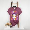 Trick Or Teach Spooky Teacher Ghost Halloween Teacher Women's Heather T-Shirt Heather Maroon Trick Or Teach Spooky Teacher Ghost Halloween Teacher Women's Heather T-Shirt Heather Maroon