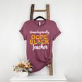 Unapologetic Dope Teacher African American Melanin Women's Heather T-Shirt Heather Maroon Unapologetic Dope Teacher African American Melanin Women's Heather T-Shirt Heather Maroon