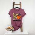 Unity Day K Is For Kindness Anti Bullying Orange Teacher Men Women Kids Women's Heather T-Shirt Heather Maroon