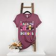 Welcome Back To School 2024 Teachers Students First Day Women's Heather T-Shirt Heather Maroon Welcome Back To School 2024 Teachers Students First Day Women's Heather T-Shirt Heather Maroon