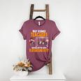 Why Science Teachers Should Not Be Given Playground Duty For Men Women Women's Heather T-Shirt Heather Maroon Why Science Teachers Should Not Be Given Playground Duty For Men Women Women's Heather T-Shirt Heather Maroon