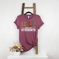 Wild About My Students Shirt Animals Teacher Women's Heather T-Shirt Heather Maroon Wild About My Students Shirt Animals Teacher Women's Heather T-Shirt Heather Maroon