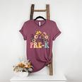 Wildflower Pre-K Preschool Team Floral Teacher Girls Women's Heather T-Shirt Heather Maroon Wildflower Pre-K Preschool Team Floral Teacher Girls Women's Heather T-Shirt Heather Maroon