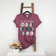 Women Science Teacher Moon Phases Scientist Back To School Women's Heather T-Shirt Heather Maroon Women Science Teacher Moon Phases Scientist Back To School Women's Heather T-Shirt Heather Maroon
