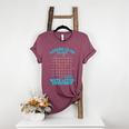 Working On My Quads Algebra Math Teacher Humor Women's Heather T-Shirt Heather Maroon