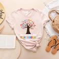 100 Days In The Books Reading Teacher 100th Day Of School Women's Heather T-Shirt Heather Peach 100 Days In The Books Reading Teacher 100th Day Of School Women's Heather T-Shirt Heather Peach