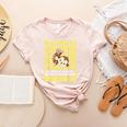 100th Day Of School Teacher Monkey Pun Banana For Men Women Girls Kids Women's Heather T-Shirt Heather Peach