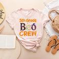 5th Grade Boo Crew Teacher Fifth Grade Halloween Women's Heather T-Shirt Heather Peach 5th Grade Boo Crew Teacher Fifth Grade Halloween Women's Heather T-Shirt Heather Peach