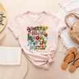ABCs Learning Kindergarten Teacher Christmas Lights Alphabet For Men Women Kids Women's Heather T-Shirt Heather Peach ABCs Learning Kindergarten Teacher Christmas Lights Alphabet For Men Women Kids Women's Heather T-Shirt Heather Peach
