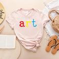 Art Teacher Artists Women's Heather T-Shirt Heather Peach Art Teacher Artists Women's Heather T-Shirt Heather Peach