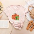I Ate Some Pumpkin Pi Pie Math Teacher Halloween For Men Women Kids Women's Heather T-Shirt Heather Peach I Ate Some Pumpkin Pi Pie Math Teacher Halloween For Men Women Kids Women's Heather T-Shirt Heather Peach