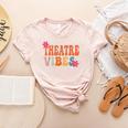 Theatre Vibes Teacher Man Women Youth Auditorium Concert Tee Women's Heather T-Shirt Heather Peach Theatre Vibes Teacher Man Women Youth Auditorium Concert Tee Women's Heather T-Shirt Heather Peach