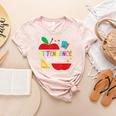 Attendance Matters Teacher Apple For Back To School Women's Heather T-Shirt Heather Peach Attendance Matters Teacher Apple For Back To School Women's Heather T-Shirt Heather Peach