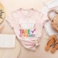 But Did You Take Attendance Teacher Back To School Women's Heather T-Shirt Heather Peach But Did You Take Attendance Teacher Back To School Women's Heather T-Shirt Heather Peach