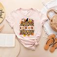 Autumn Fall SPED ED Teacher Thankful Grateful Pumpkin Retro Women's Heather T-Shirt Heather Peach Autumn Fall SPED ED Teacher Thankful Grateful Pumpkin Retro Women's Heather T-Shirt Heather Peach