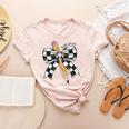 Back To School Hello Fifth Grade Teacher Coquette Pencil Bow Women's Heather T-Shirt Heather Peach Back To School Hello Fifth Grade Teacher Coquette Pencil Bow Women's Heather T-Shirt Heather Peach