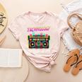 Back To School Retro Technology Is My Jam 80's Teacher Women's Heather T-Shirt Heather Peach Back To School Retro Technology Is My Jam 80's Teacher Women's Heather T-Shirt Heather Peach