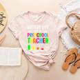Battery Life Of a Preschool School Teacher School Week Women's Heather T-Shirt Heather Peach Battery Life Of a Preschool School Teacher School Week Women's Heather T-Shirt Heather Peach