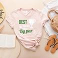 Best Teacher By Par Golf Golfer Women's Heather T-Shirt Heather Peach Best Teacher By Par Golf Golfer Women's Heather T-Shirt Heather Peach