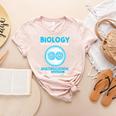 Biology Facts Science Teacher Student Biologist Women's Heather T-Shirt Heather Peach