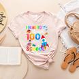 I Blasted Through 100 Days Of School 100th Day Teacher Kids Women's Heather T-Shirt Heather Peach I Blasted Through 100 Days Of School 100th Day Teacher Kids Women's Heather T-Shirt Heather Peach