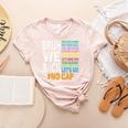 Bruh We Back Bruh No Cap We'Re Back Teacher Student Women's Heather T-Shirt Heather Peach