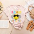 Bruh It's Fri-Yay Friday Weekend Smile Face Teacher Student Women's Heather T-Shirt Heather Peach Bruh It's Fri-Yay Friday Weekend Smile Face Teacher Student Women's Heather T-Shirt Heather Peach