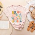 Bruh It's A Good Day To Make Music Musician Music Teacher Women's Heather T-Shirt Heather Peach