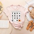 Calculator Easy Halloween Costume For Math Teacher Women's Heather T-Shirt Heather Peach Calculator Easy Halloween Costume For Math Teacher Women's Heather T-Shirt Heather Peach