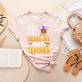 You Cant Scare Me Im A Teacher Halloween Trick Or Teach 2024 Women's Heather T-Shirt Heather Peach You Cant Scare Me Im A Teacher Halloween Trick Or Teach 2024 Women's Heather T-Shirt Heather Peach