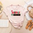 Christmas Science Teacher Santa Educator Chemical Elements Women's Heather T-Shirt Heather Peach Christmas Science Teacher Santa Educator Chemical Elements Women's Heather T-Shirt Heather Peach