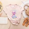 Cute Ghost Book Reading Halloween Teacher Top Girls Women Women's Heather T-Shirt Heather Peach