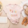 Dance Teacher Appreciation Back To School Dance Teacher Women's Heather T-Shirt Heather Peach Dance Teacher Appreciation Back To School Dance Teacher Women's Heather T-Shirt Heather Peach