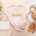 To Be A Dance Teacher Dance Instructor Dancing Teacher Women's Heather T-Shirt Heather Peach To Be A Dance Teacher Dance Instructor Dancing Teacher Women's Heather T-Shirt Heather Peach