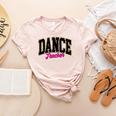 Dance Teacher Leopard Dancing Life Girls Women Dancer Women's Heather T-Shirt Heather Peach Dance Teacher Leopard Dancing Life Girls Women Dancer Women's Heather T-Shirt Heather Peach