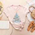 DNA Helix Christmas Tree Scientist Biology Science Teacher Women's Heather T-Shirt Heather Peach DNA Helix Christmas Tree Scientist Biology Science Teacher Women's Heather T-Shirt Heather Peach