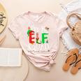 Elf Squad Pre-k Teacher Christmas Child Xmas Women's Heather T-Shirt Heather Peach Elf Squad Pre-k Teacher Christmas Child Xmas Women's Heather T-Shirt Heather Peach