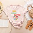 Emotional Intelligence Quote For School Counselor Teacher Women's Heather T-Shirt Heather Peach
