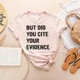 English Teacher But Did You Cite Your Evidence Women's Heather T-Shirt Heather Peach English Teacher But Did You Cite Your Evidence Women's Heather T-Shirt Heather Peach