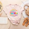 ESOL Squad Teachers And Students Team Back To School Women's Heather T-Shirt Heather Peach